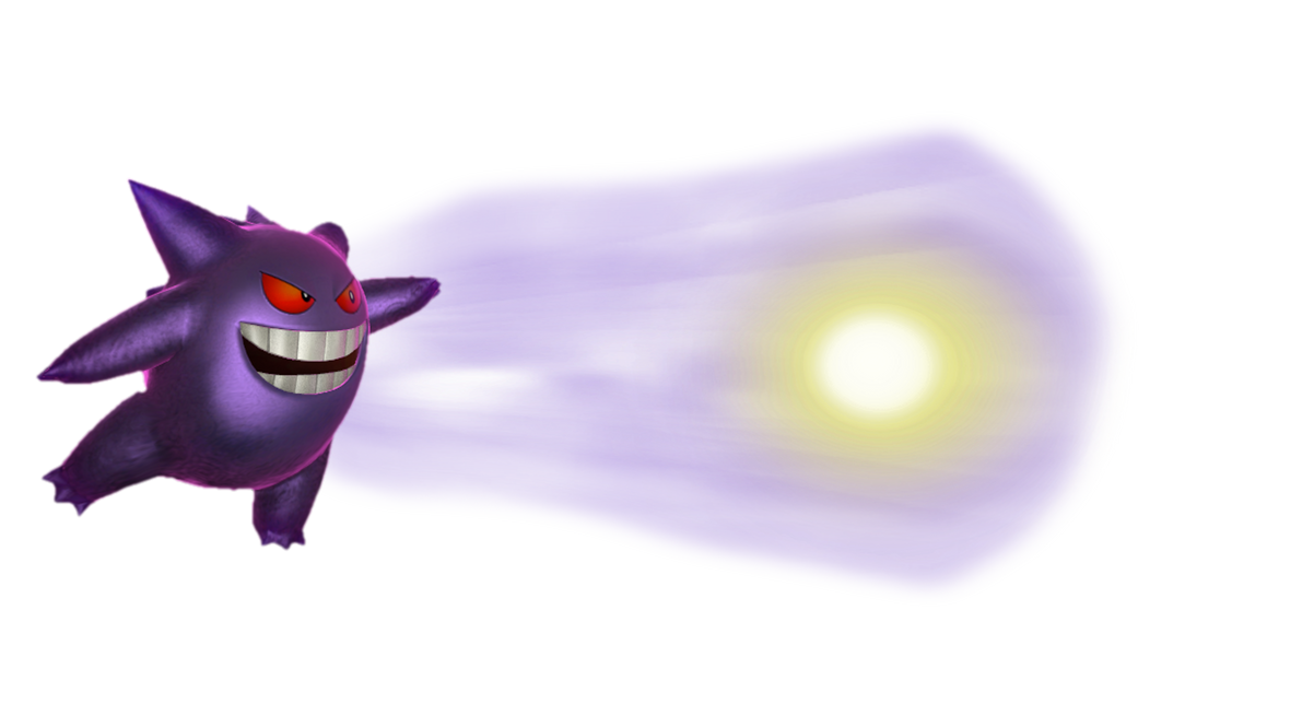 Confused Ray Gengar using Confuse Ray by TransparentJiggly64 on DeviantArt