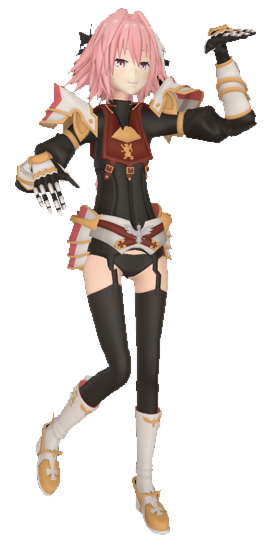 Astolfo posing by TransparentJiggly64 on DeviantArt