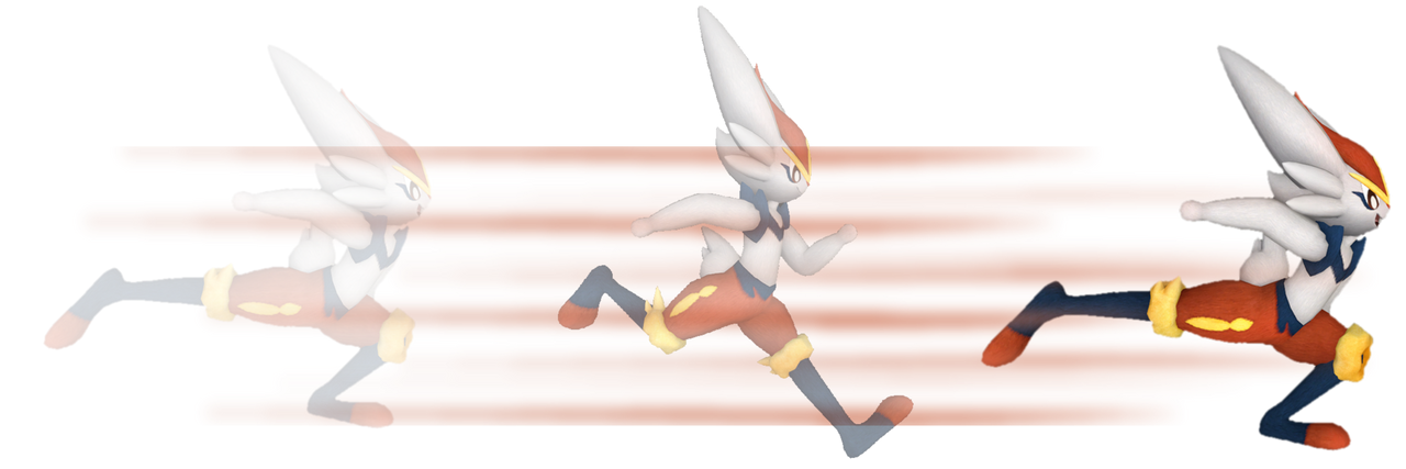 Cinderace using Quick Attack by TransparentJiggly64 on DeviantArt