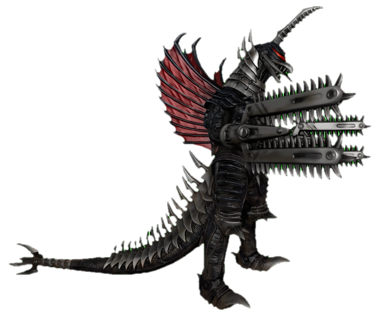 Modified Gigan standing by TransparentJiggly64 on DeviantArt