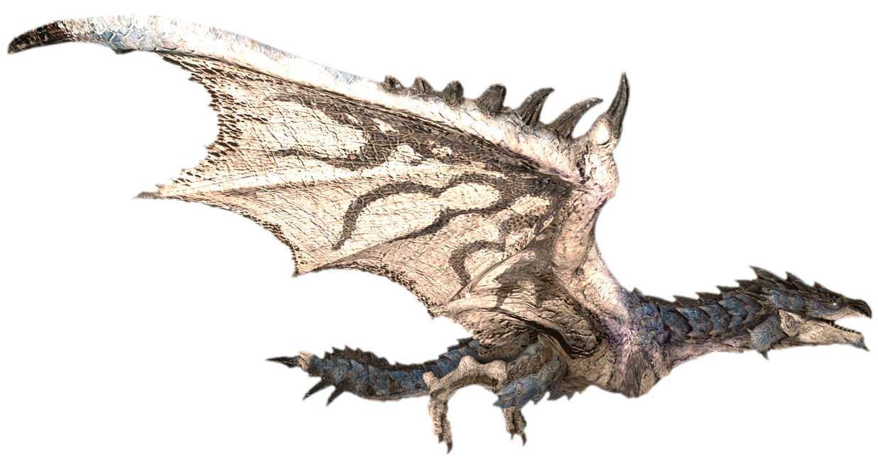 Azure Rathalos gliding by TransparentJiggly64 on DeviantArt