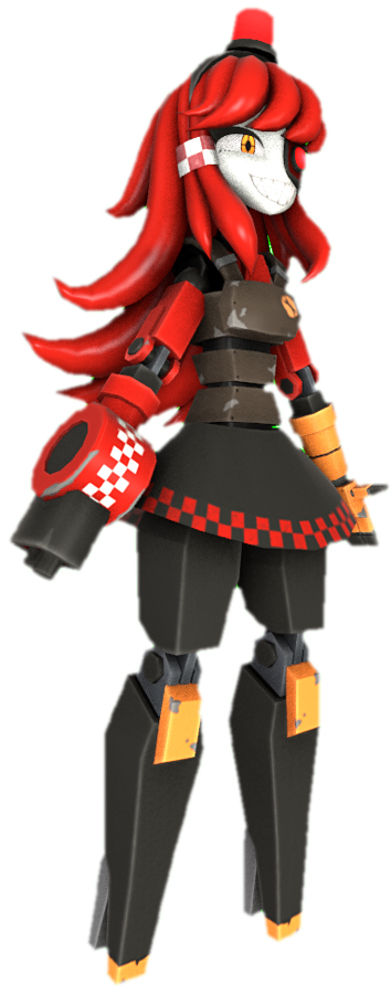 Mimi the Sentry standing by TransparentJiggly64 on DeviantArt