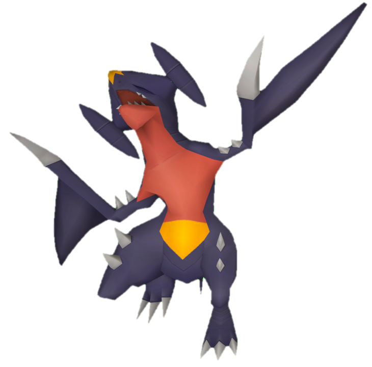 Garchomp Pixelmon Garchomp against the screen by TransparentJiggly64 on DeviantArt
