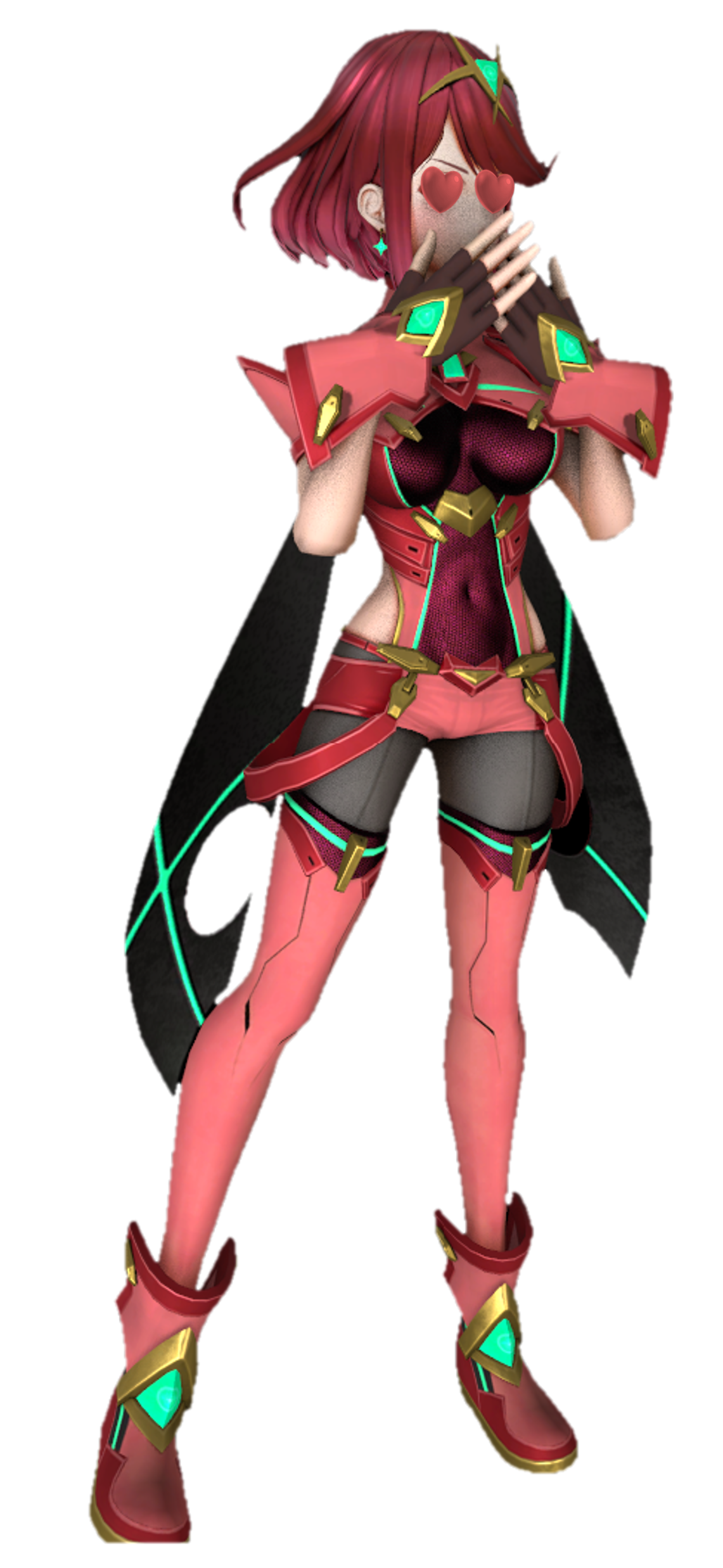 Devil Pyra Pyra in love by TransparentJiggly64 on DeviantArt