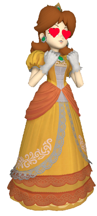 Princess Daisy in love by TransparentJiggly64 on DeviantArt