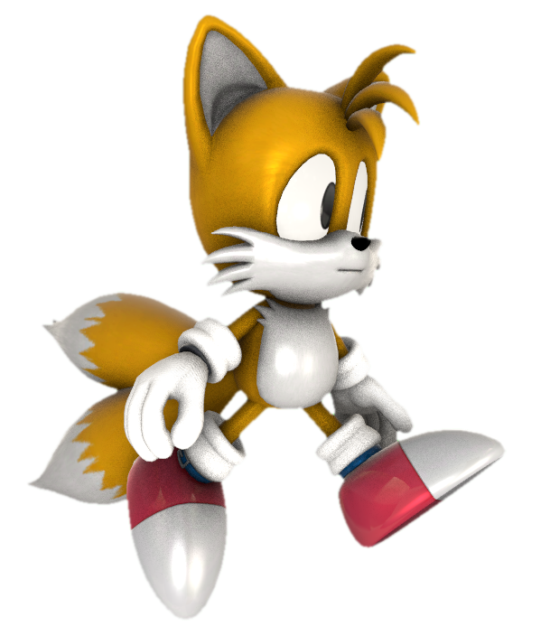 Classic Tails walking by TransparentJiggly64 on DeviantArt