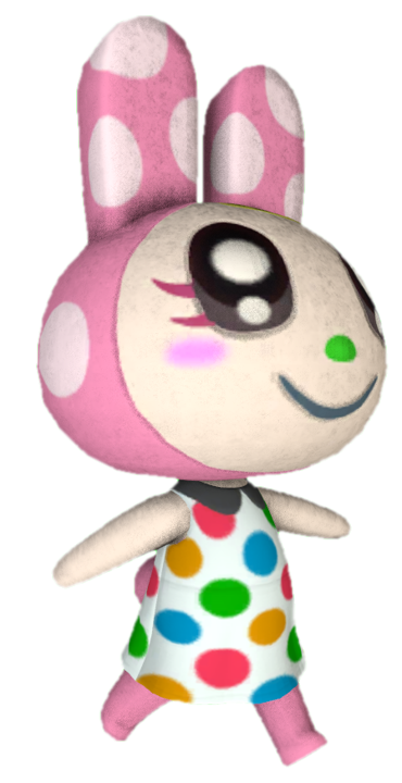 Chelsey Rabbit Chrissy the Rabbit walking by TransparentJiggly64 on DeviantArt