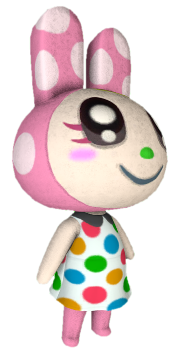 Crispy Cris Rabbit Chrissy the Rabbit standing by TransparentJiggly64 on DeviantArt