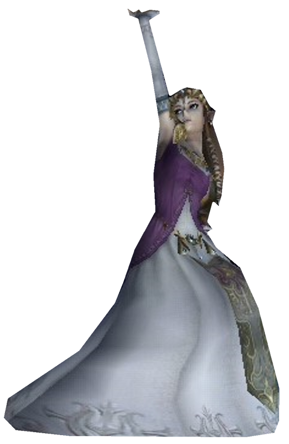TP Zelda raising her hand by TransparentJiggly64 on DeviantArt