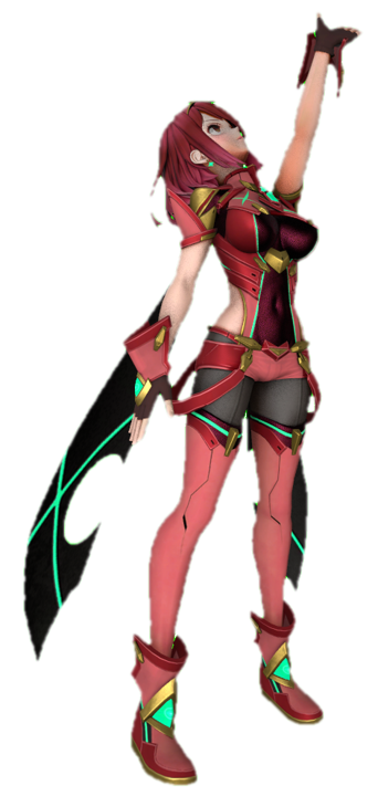 Pyra Hand Extended Pyra (Censored) raising her hand by TransparentJiggly64 on DeviantArt