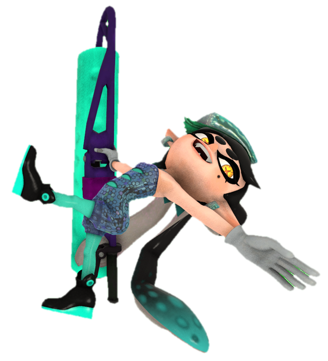 Callie Roler Callie (Teal) Swinging On Her Roller by TransparentJiggly64 on DeviantArt