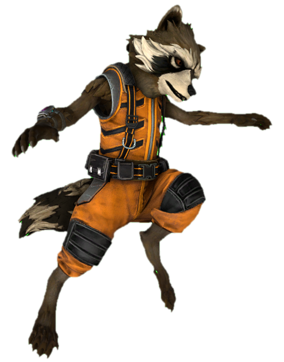 Rocket Racoon Inflated Rocket the Raccoon in the air by TransparentJiggly64 on DeviantArt