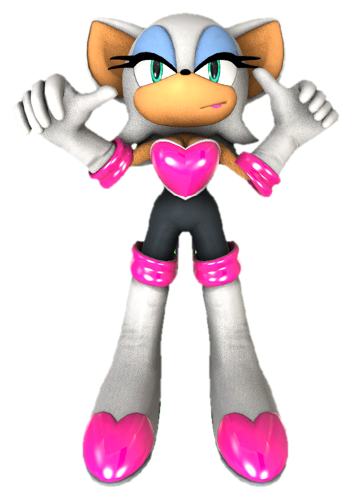 Rouges Head Rouge The Bat thumbs up on her head by TransparentJiggly64 on DeviantArt