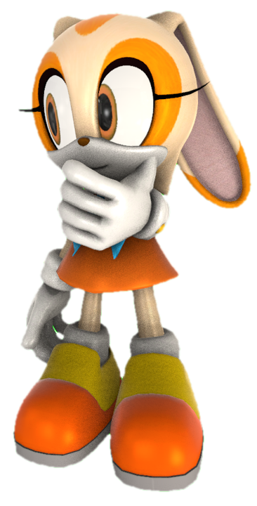 Cream the Rabbit thinking by TransparentJiggly64 on DeviantArt