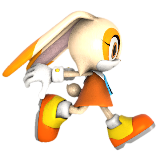 Cream Sprite Rabbit Cream the Rabbit running by TransparentJiggly64 on DeviantArt
