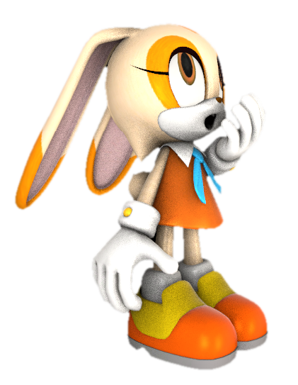 Cream Rabbit Images Cream the Rabbit looking up by TransparentJiggly64 on DeviantArt