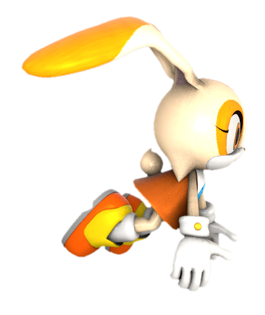 Cream the Rabbit flying by TransparentJiggly64 on DeviantArt