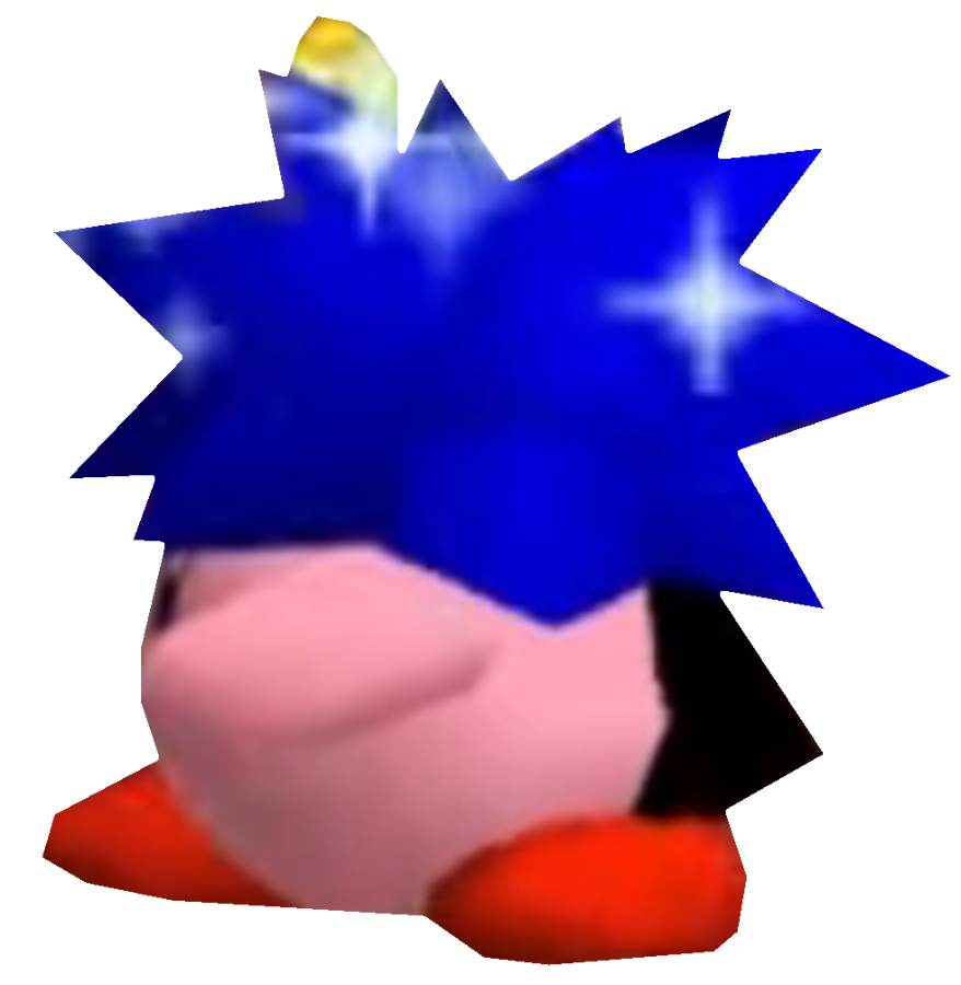 Goemon Kirby (SmashRemix) walking by TransparentJiggly64 on DeviantArt