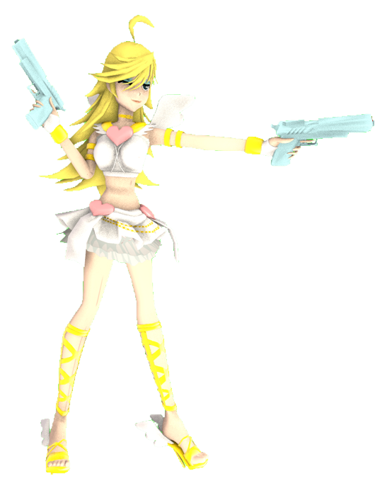 Panty (Angel Form) aiming by TransparentJiggly64 on DeviantArt
