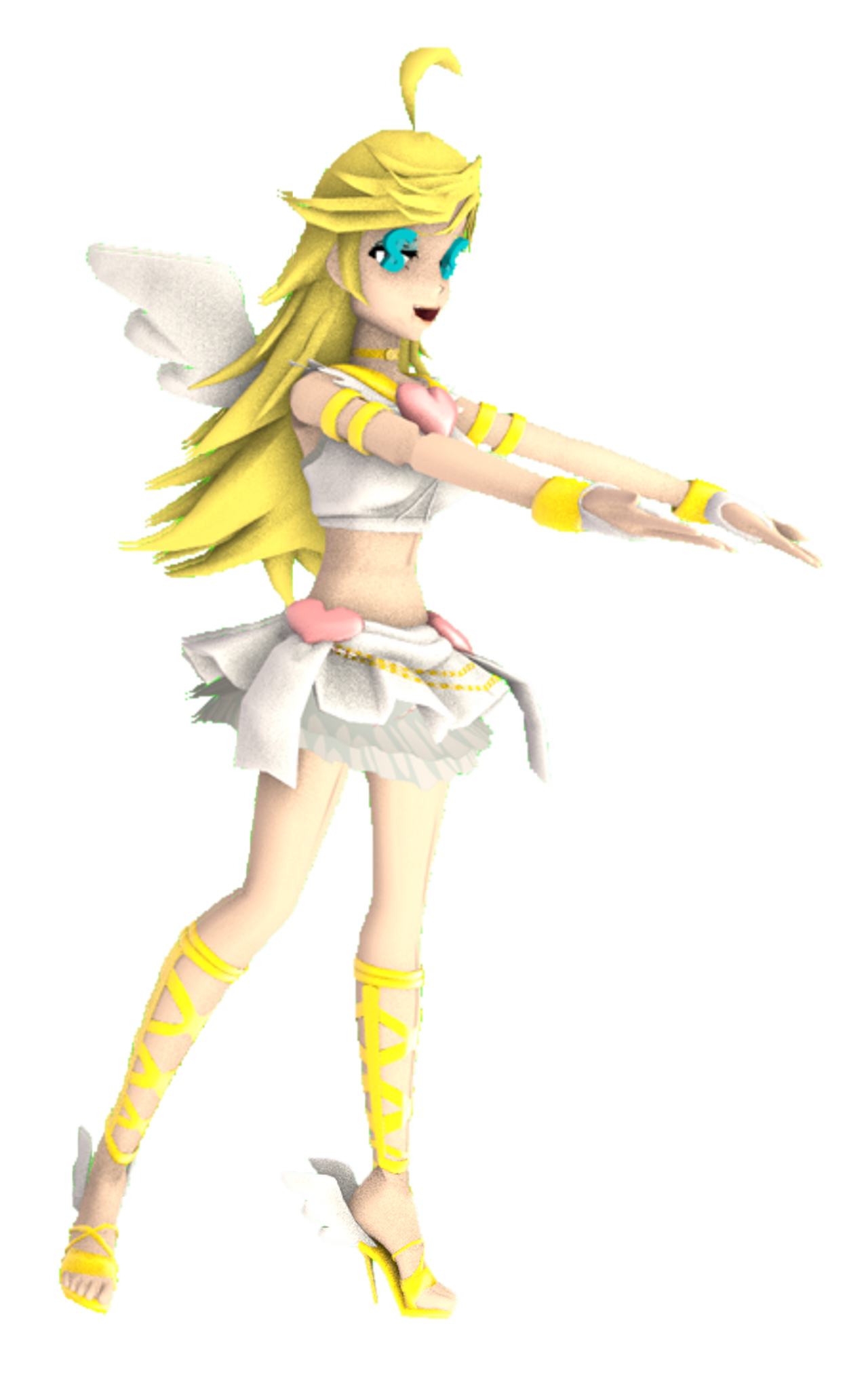 Panty (Angel Form) wants money 3 by TransparentJiggly64 on DeviantArt