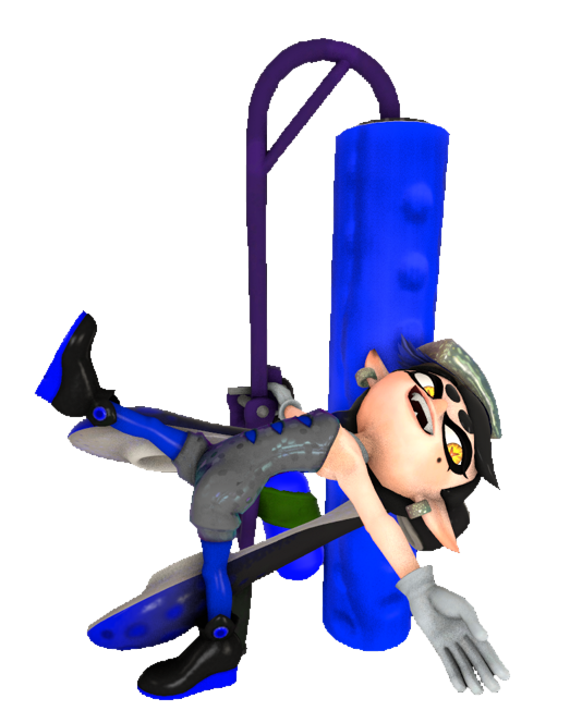 Callie Roler Callie (blue) Dancing With Her Roller by TransparentJiggly64 on DeviantArt