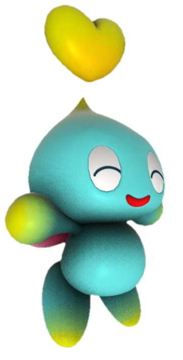 Regular Chao is happy by TransparentJiggly64 on DeviantArt