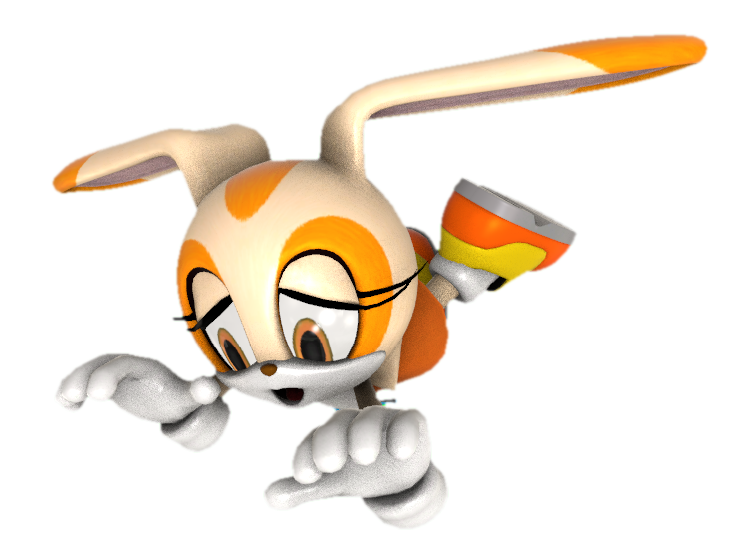 Cream Rabbit Stuck Cream the Rabbit falling by TransparentJiggly64 on DeviantArt
