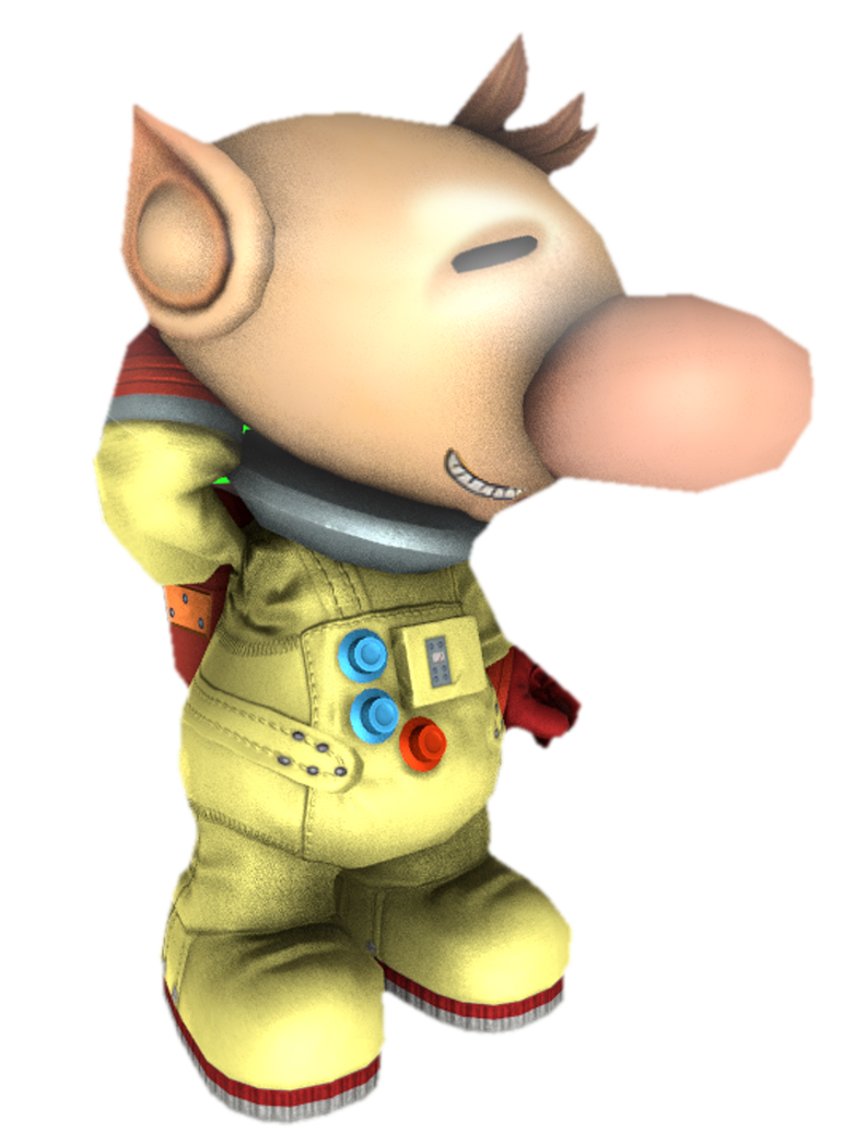 Olimar Rice Olimar (Helmetless) being awkward by TransparentJiggly64 on DeviantArt