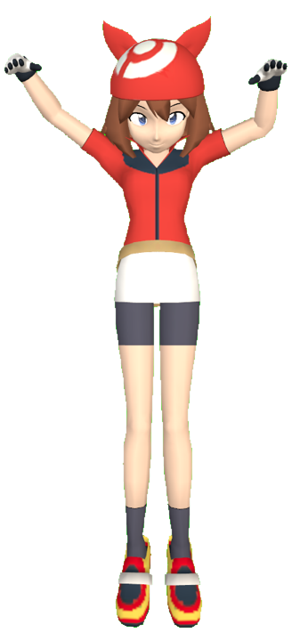 May Mmd May (MMD) raising her hands by TransparentJiggly64 on DeviantArt