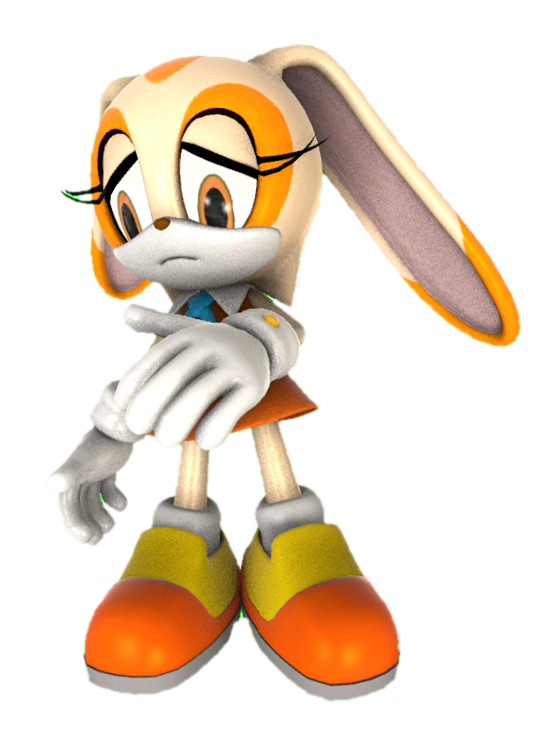 Cream Rabbit Varient Cream the Rabbit is worried by TransparentJiggly64 on DeviantArt