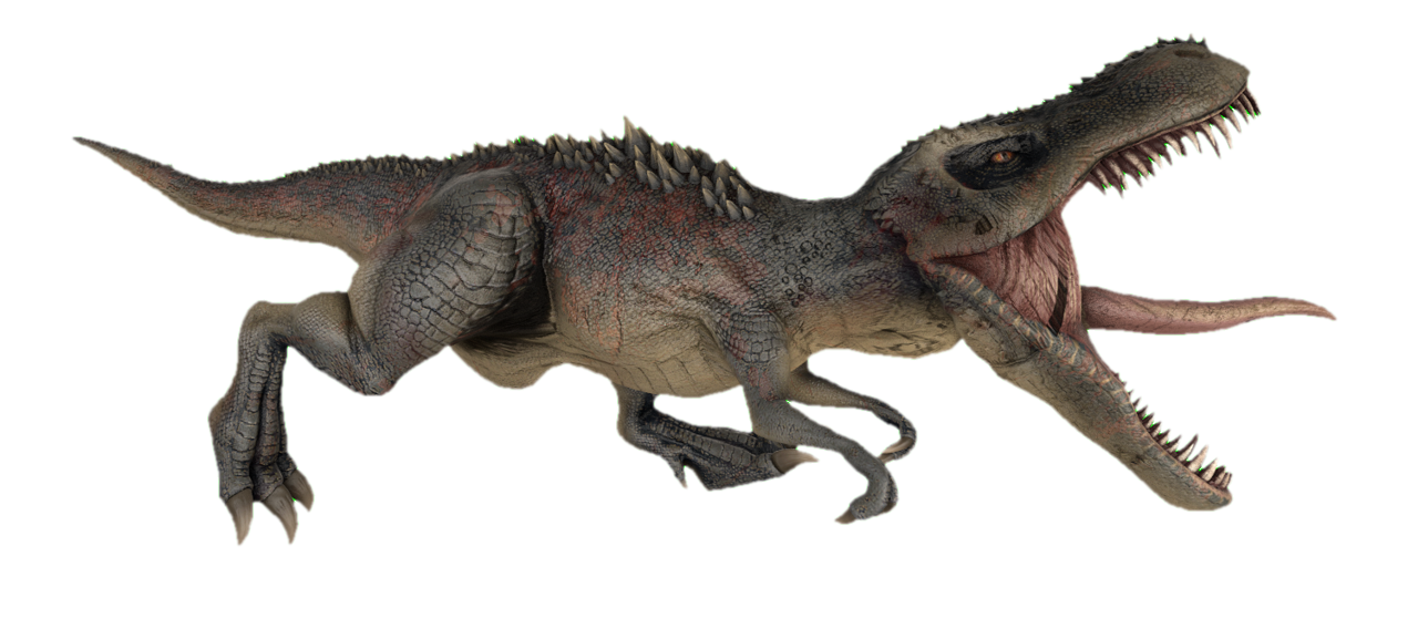 Trexc Trex running and roaring by TransparentJiggly64 on DeviantArt