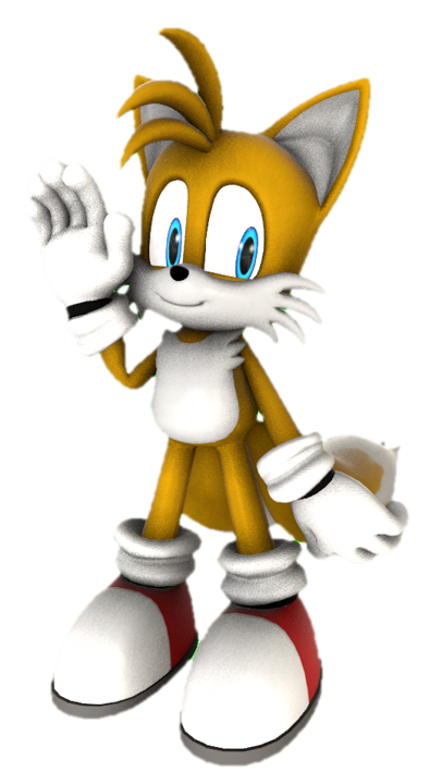 Movie tails render by MilesGamesDA on DeviantArt