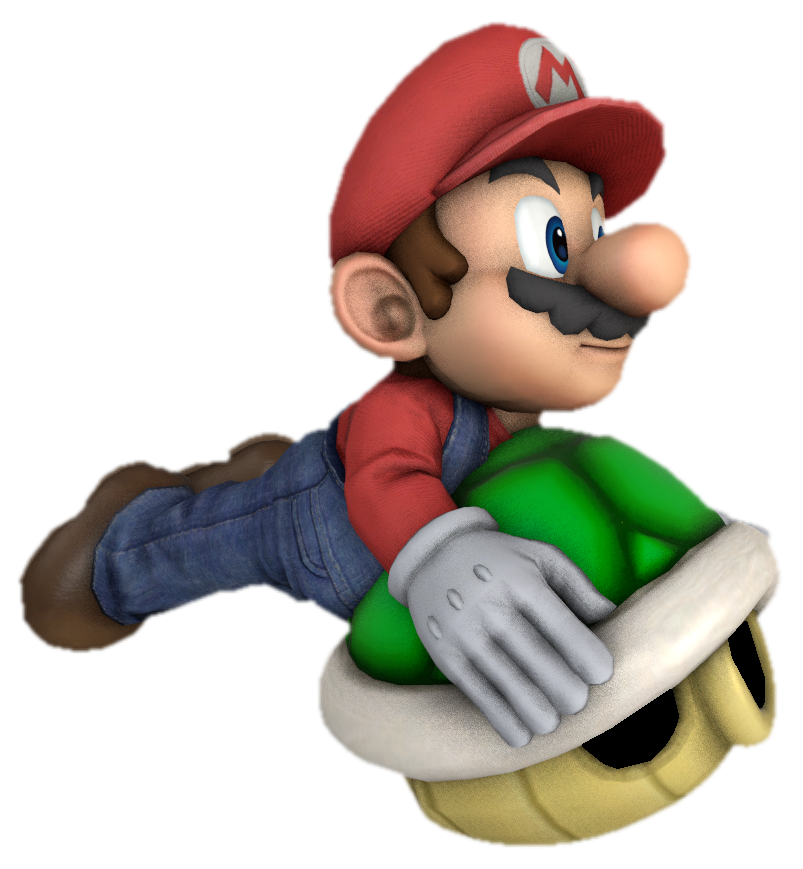 Mario Shell Surfing Super Mario swimming with a shell by TransparentJiggly64 on DeviantArt