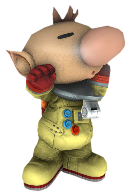 Olimar Buff Olimar (Helmetless) rubbing his eyes by TransparentJiggly64 on DeviantArt
