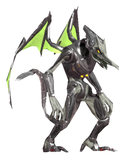 Mecha Ridley Standing upright by TransparentJiggly64 on DeviantArt