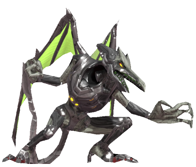 Mecha Ridley grabbing by TransparentJiggly64 on DeviantArt