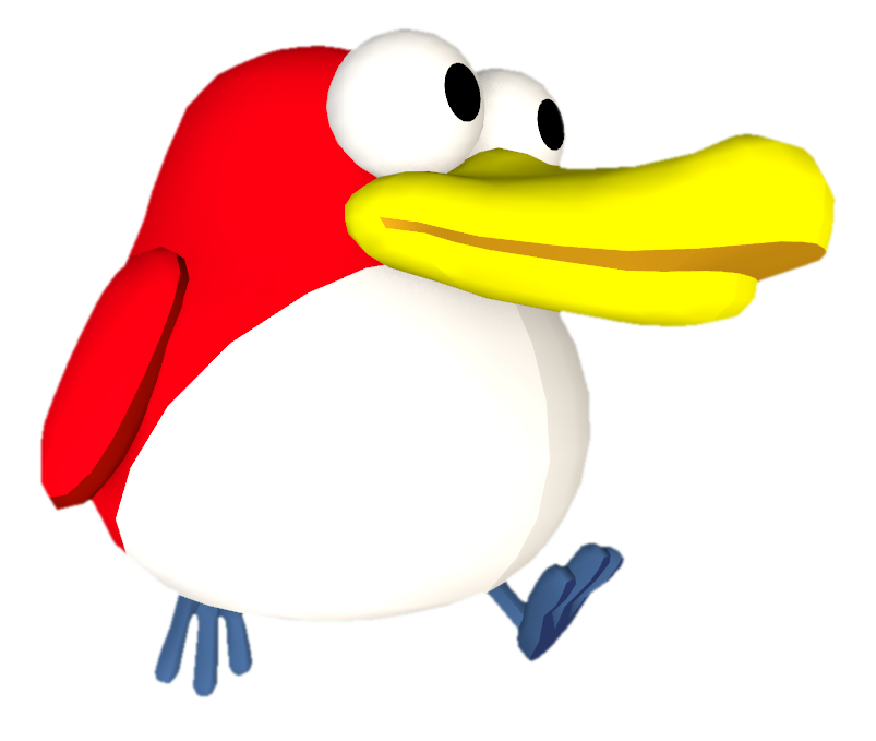 Pyoro walking by TransparentJiggly64 on DeviantArt
