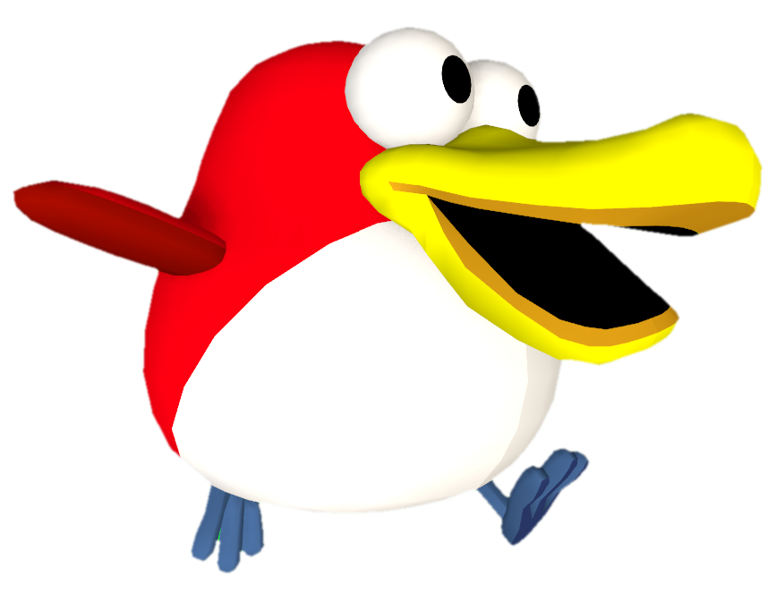Pyoro running by TransparentJiggly64 on DeviantArt
