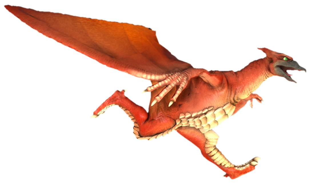 Rodan running by TransparentJiggly64 on DeviantArt