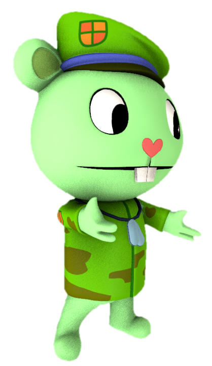 Flippy (HTF) with open arms by TransparentJiggly64 on DeviantArt