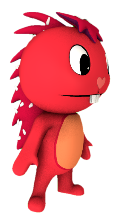 Flaky (HTF) standing by TransparentJiggly64 on DeviantArt