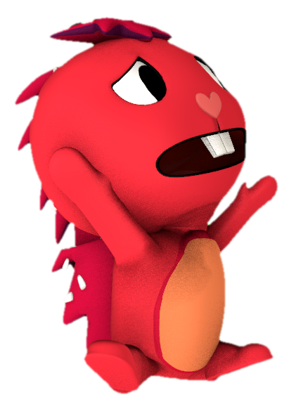 Flaky (HTF) in the air by TransparentJiggly64 on DeviantArt