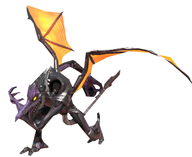 Meta Ridley swiping by TransparentJiggly64 on DeviantArt