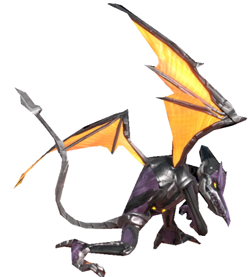Meta Ridley striking with his wing by TransparentJiggly64 on DeviantArt