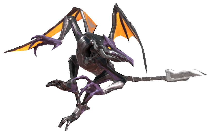 Meta Ridley striking with his tail in the air by TransparentJiggly64 on ...