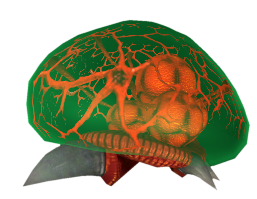 Metroid Lava Metroid Larva opening up by TransparentJiggly64 on DeviantArt