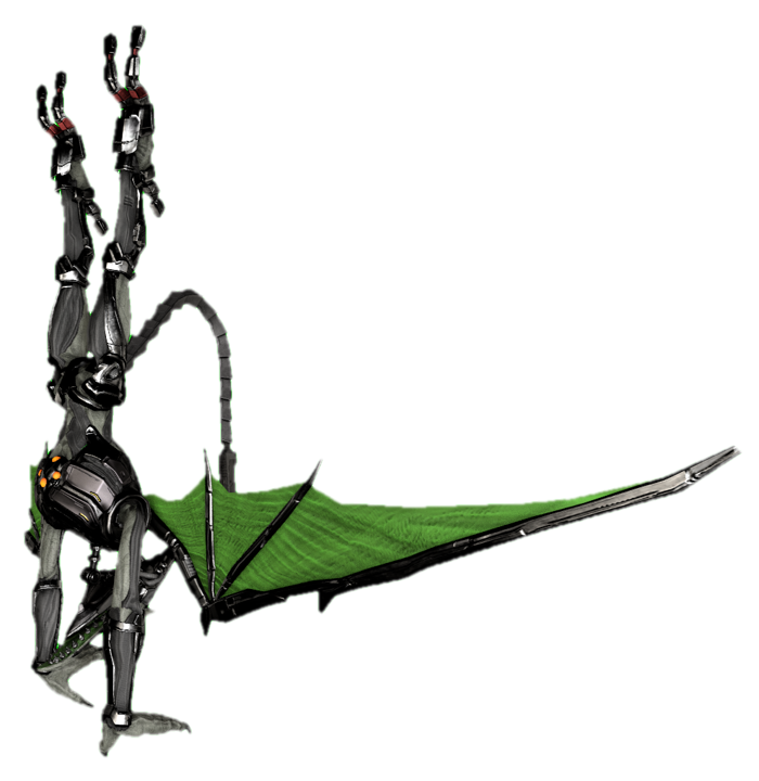 Mecha Ridley handstanding by TransparentJiggly64 on DeviantArt