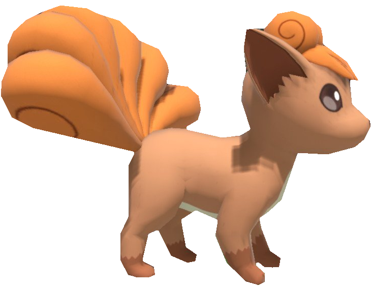 Vulpix (Normal) standing by TransparentJiggly64 on DeviantArt