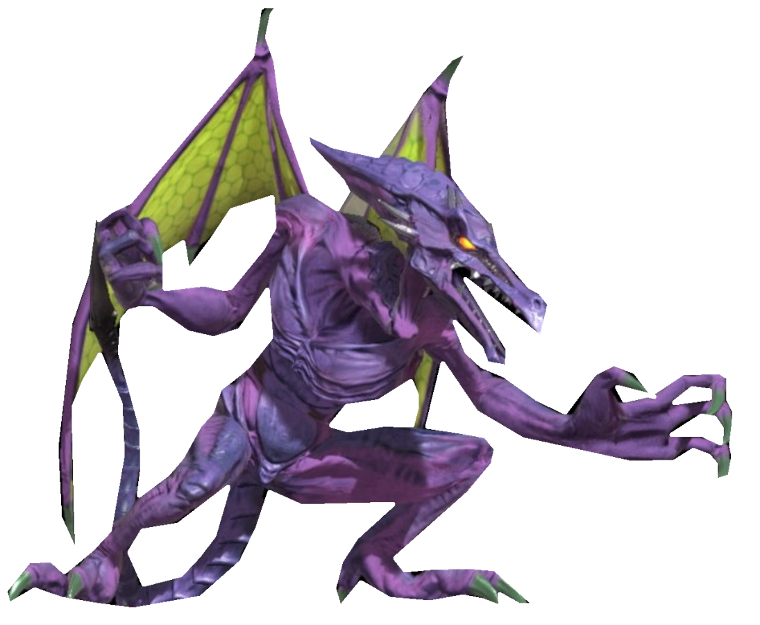 Retro Ridley reaching by TransparentJiggly64 on DeviantArt
