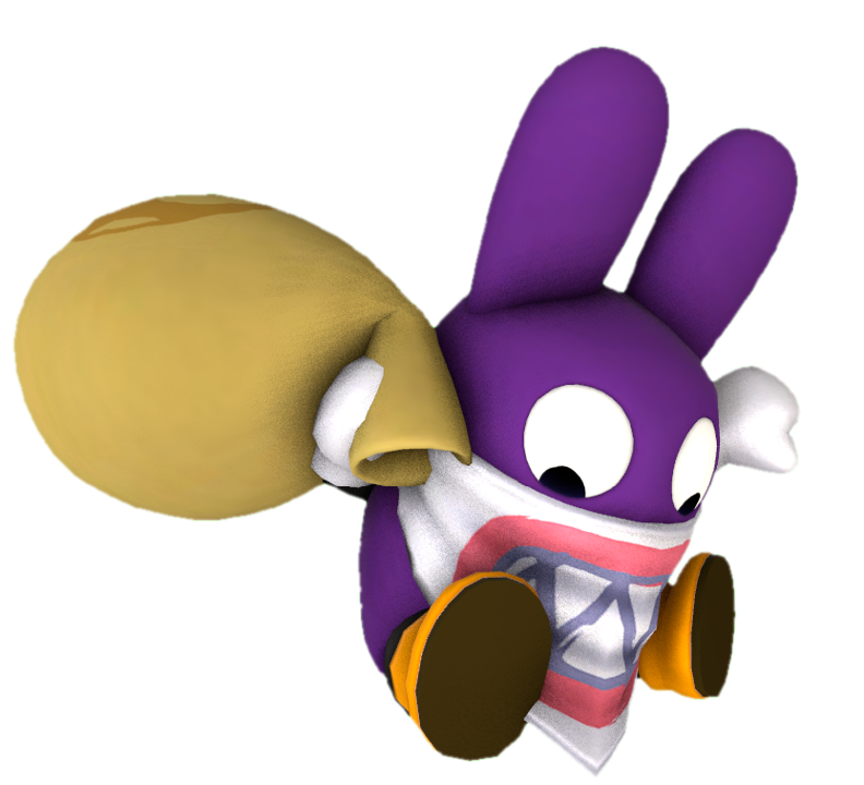 Nabbit groundpounding by TransparentJiggly64 on DeviantArt